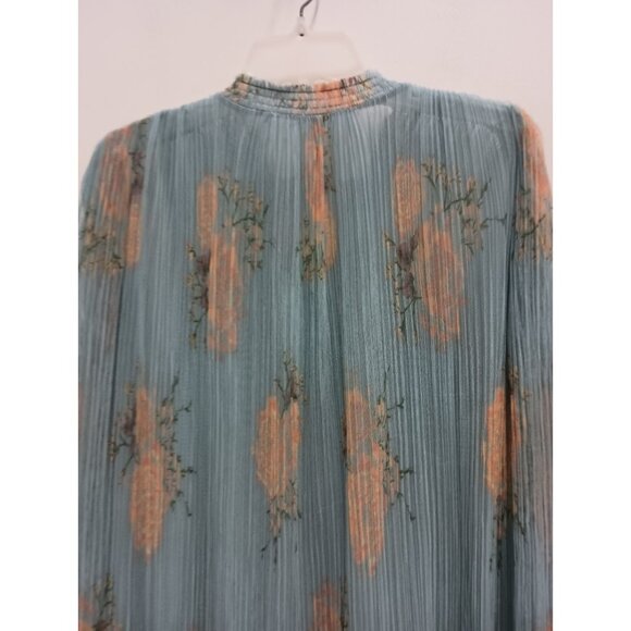 Free People Blue and Orange Tunic - Picture 7 of 7